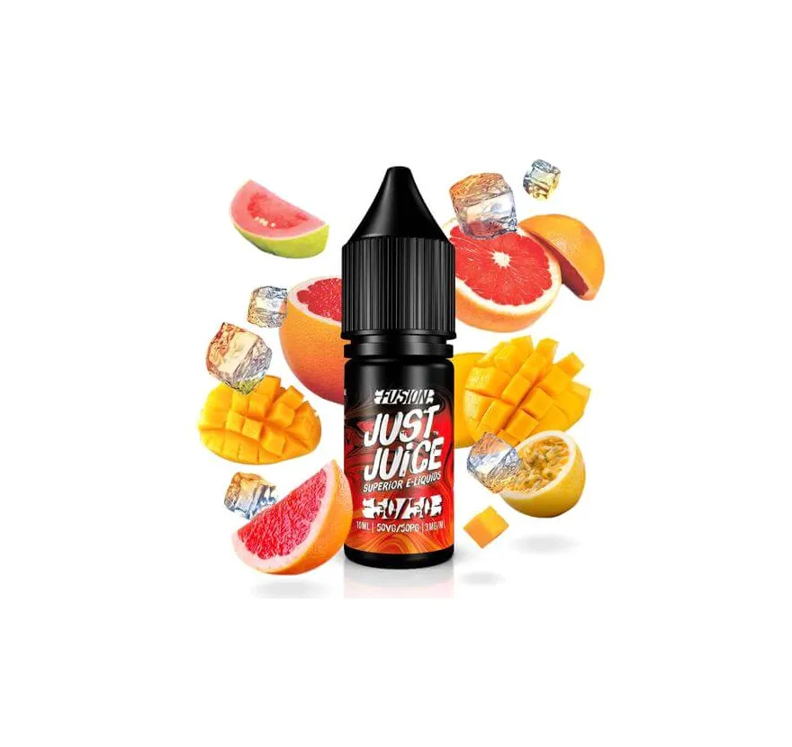 [99658722] Just Juice Fusion Blood Orange Mango On Ice 50/50 10ml 0mg