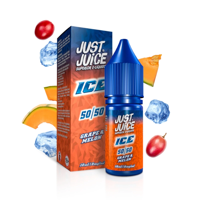 Just Juice Ice Grape Melon 50/50 10ml 0mg