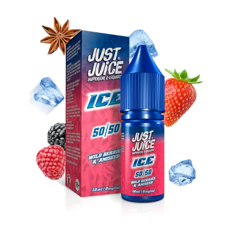 [99658709] Just Juice Ice Wild Berries Aniseed 50/50 10ml 0mg
