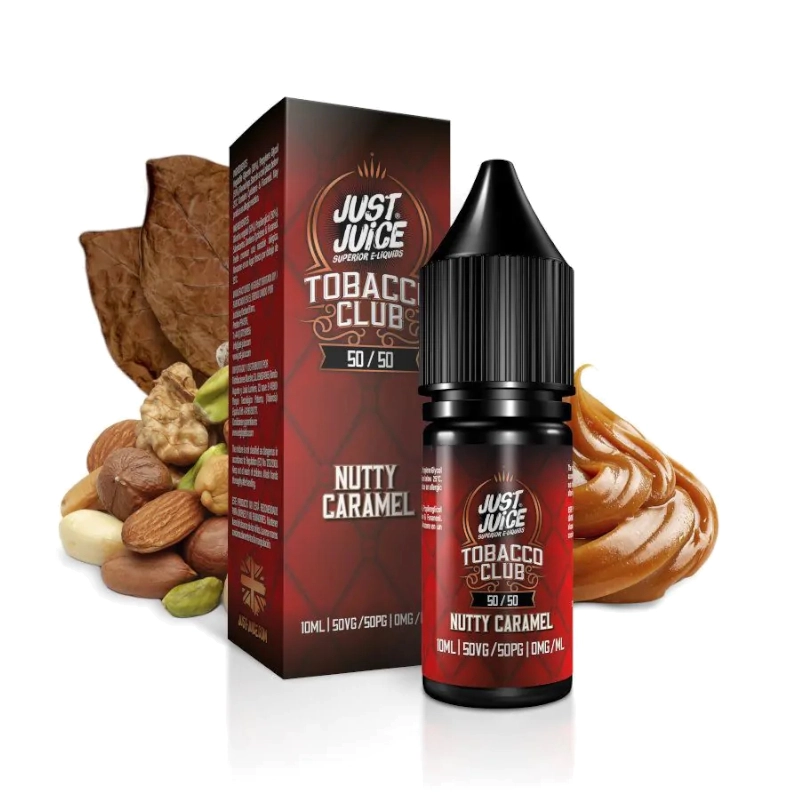 [99657270] Just Juice Tobacco Club Nutty Caramel 12mg 50/50