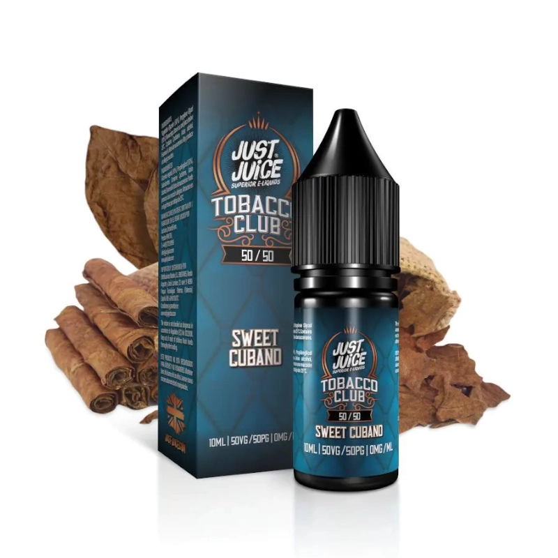 [99657269] Just Juice Tobacco Club Sweet Cubano 12mg 50/50