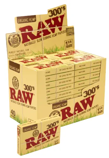[RAW12238] Raw Organic 300/40 1/4