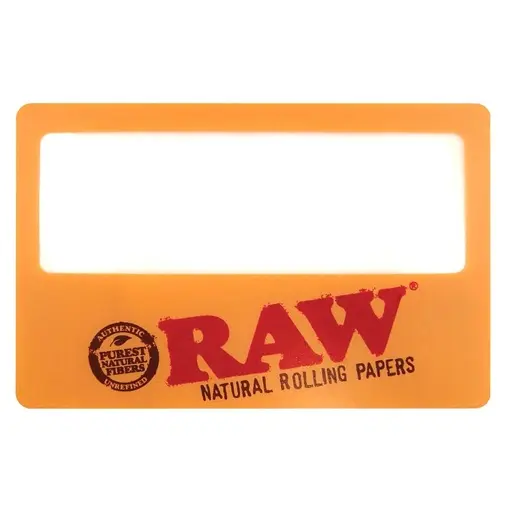 Raw Tarjeta Lupa