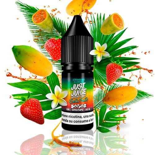 [99653268] Just Juice 50/50 Strawberry Y Curuba 3mg 10ml    