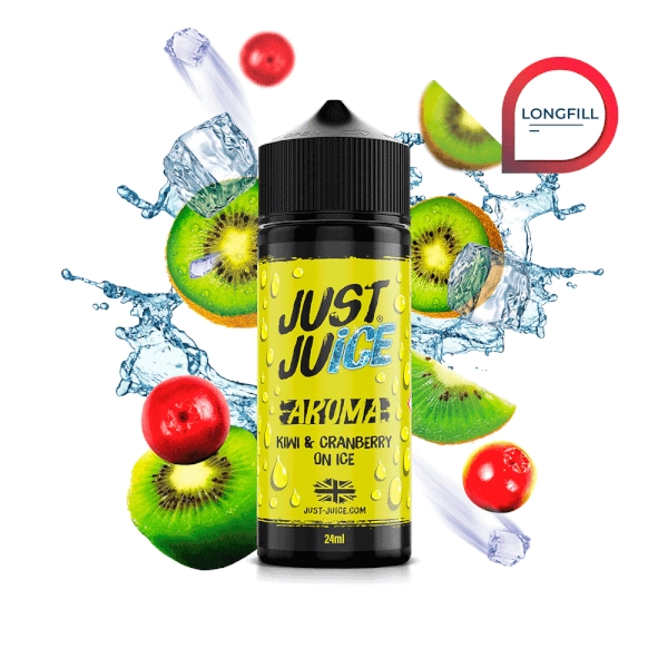 Just Juice Iconic Kiwi Cranberry On Ice Longfill 24ml