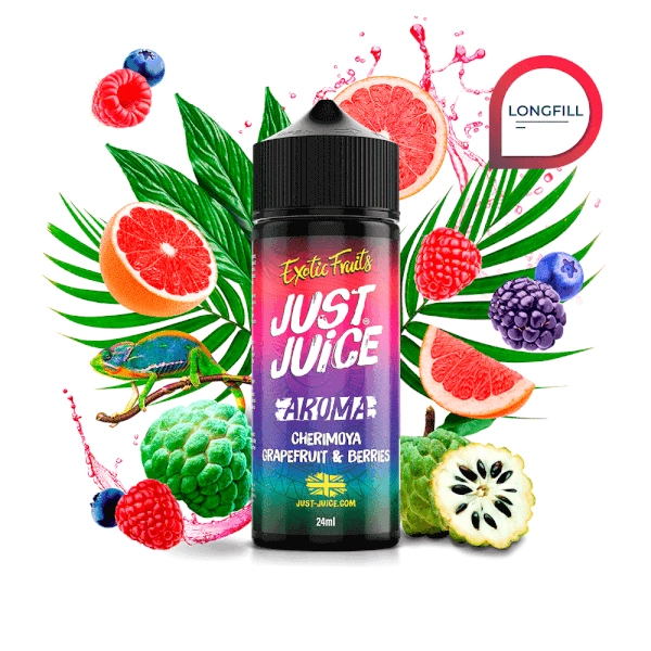 Just Juice Exotic Fruits Cherimoya Grapefruit Berries Longfill 24ml