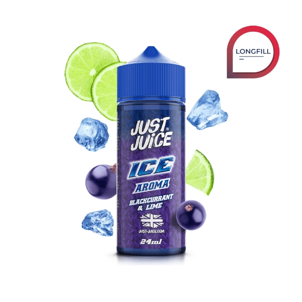 Just Juice Ice Blackcurrant Lime Longfill 24ml