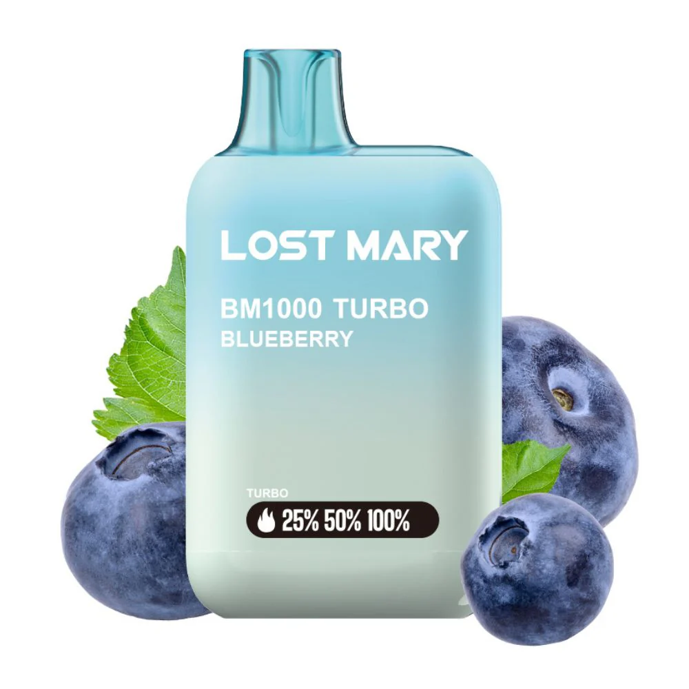 [BM1000N01] Lost Mary BM1000 TURBO Blueberry 20mg