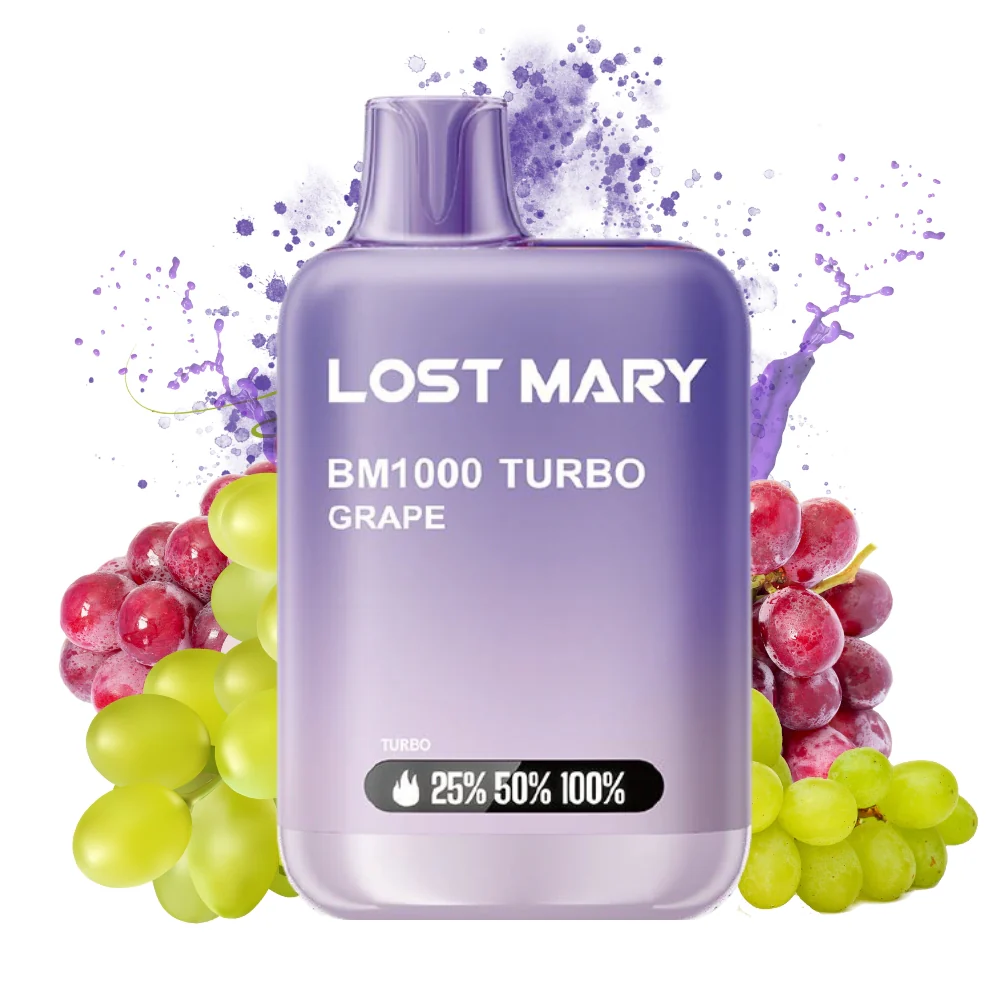 [BM1000N04] Lost Mary BM1000 TURBO Grape 20mg