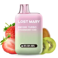 [BM1000N14] Lost Mary BM1000 TURBO Strawberry Kiwi 20mg