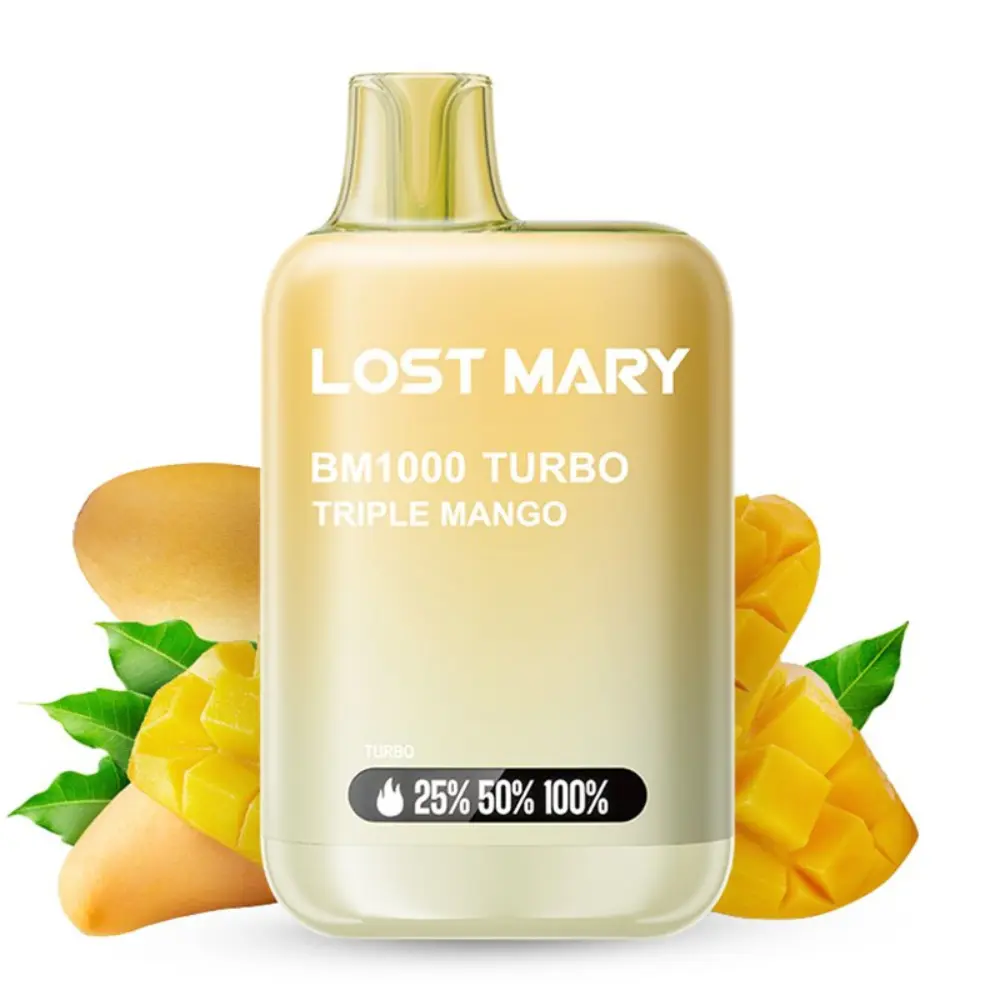 [BM1000N15] Lost Mary BM1000 TURBO Triple Mango 20mg