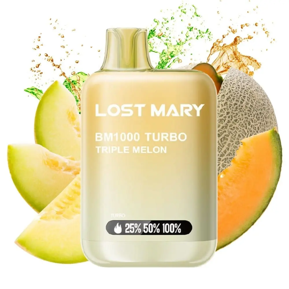Lost Mary BM1000 TURBO Triple Melon 20mg