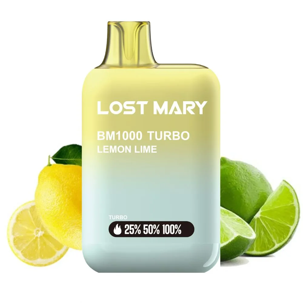 [BM1000N05] Lost Mary BM1000 TURBO Lemon Lime 20mg