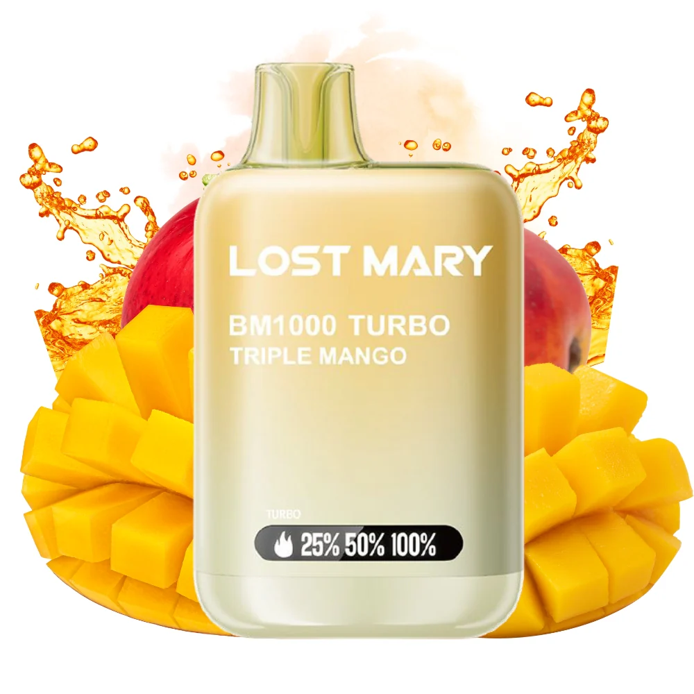 Lost Mary BM1000 TURBO Triple Mango Zero  