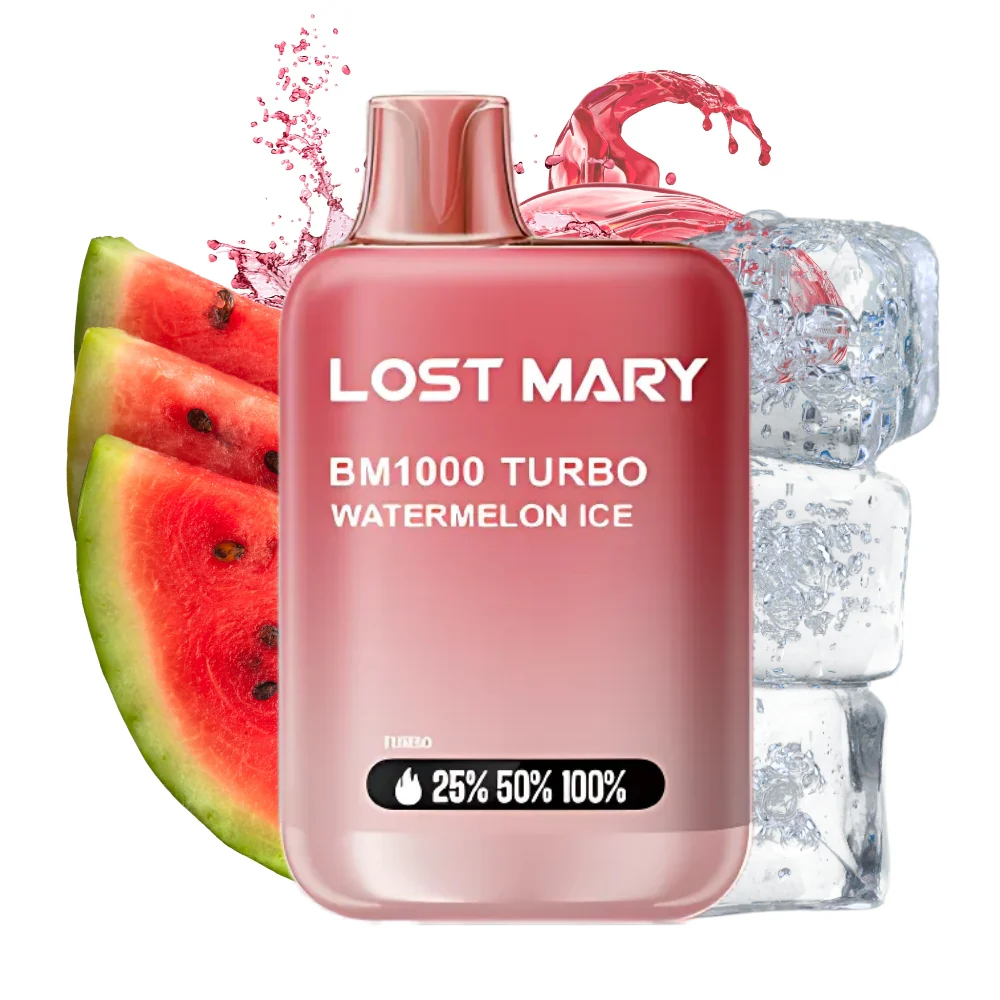 Lost Mary BM1000 TURBO Watermelon ice Zero   