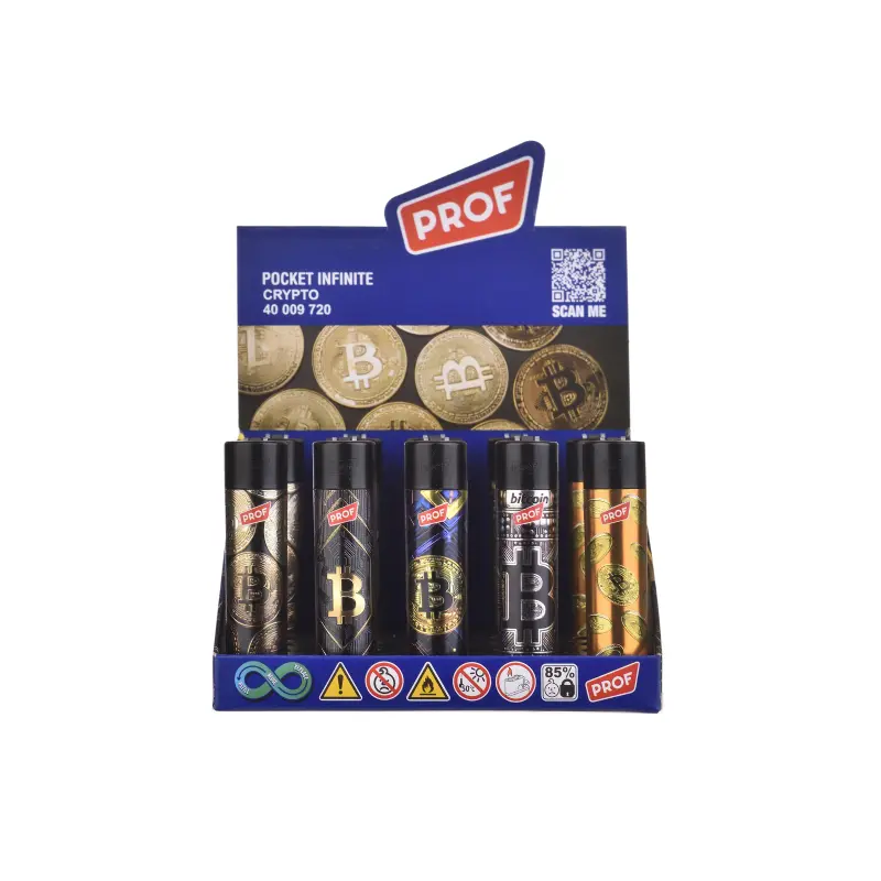 [MCH40009720D] Mechero Crypto Refill Round Flint/25 unid. 