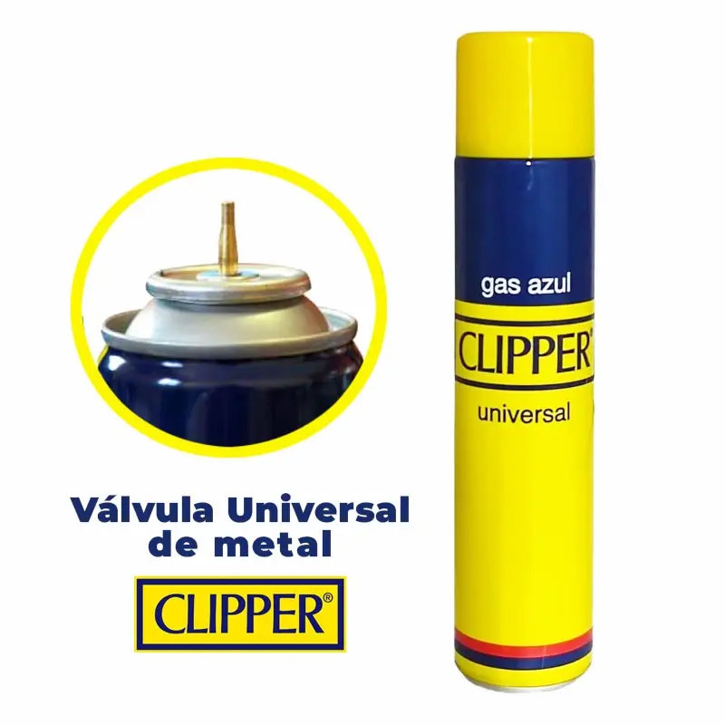 [CLIP904015U] Gas Clipper 300Ml Válvula de metal 