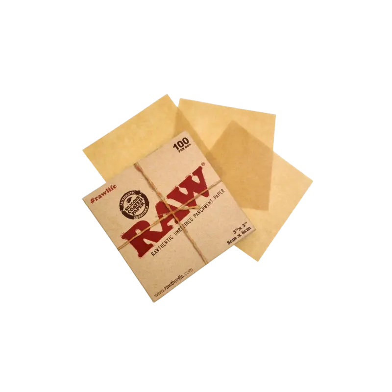 Raw Parchment 100 Hojas 8x8cm Display 