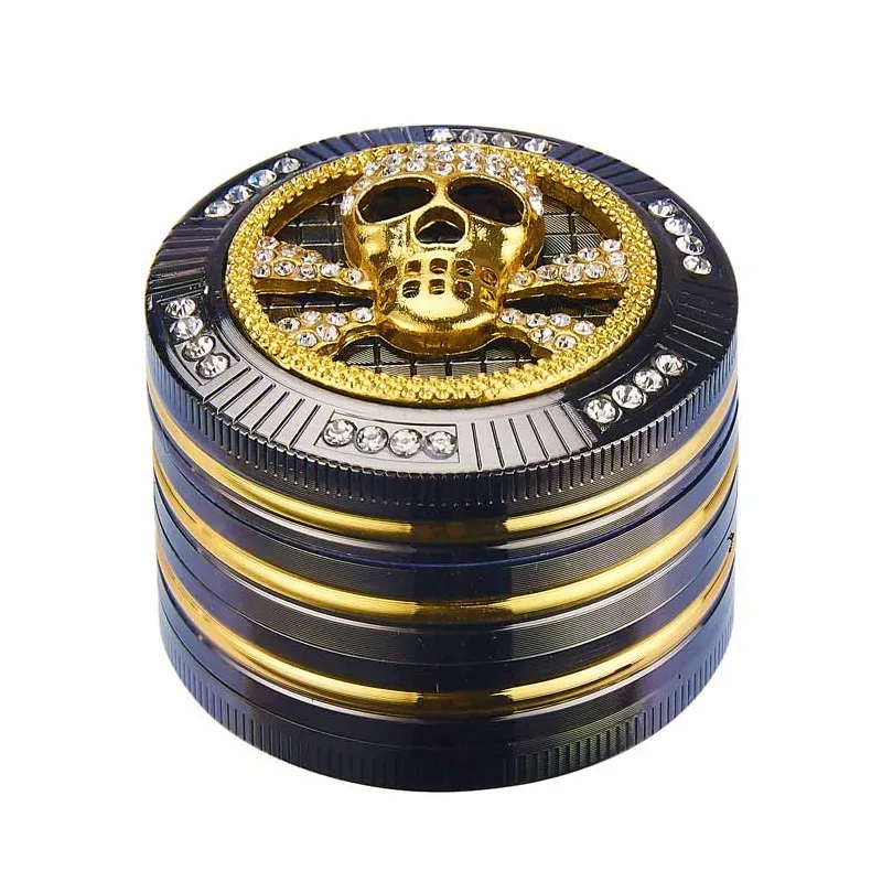[40506118U] Grinder Bling Skull Champ High 50mm