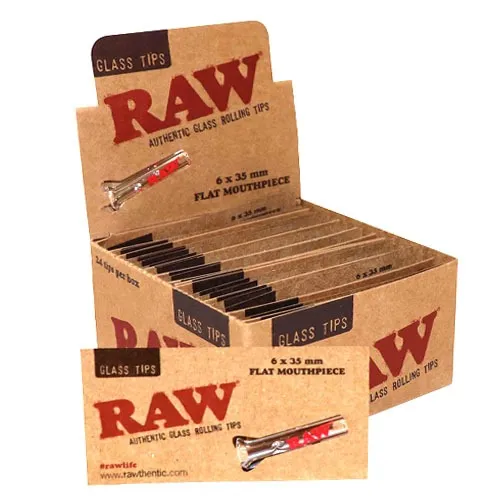 [RAW13910D] Raw Tips Vidrio Plana