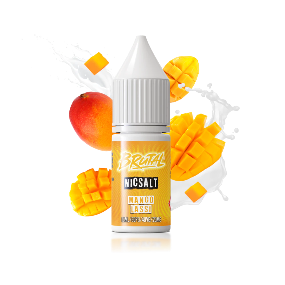 [99665739] Brutal Drinks Salts by Just Juice Mango Lassi 10ml 20mg