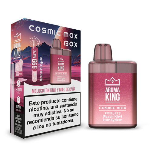[BOX13] AkCosmic Box 999 Melocoton Kiwi Miel De Caña 20mg