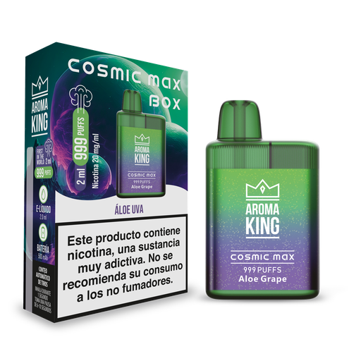 [AKCOSMC001] AkCosmic Max 999 Aloe Grape 20mg