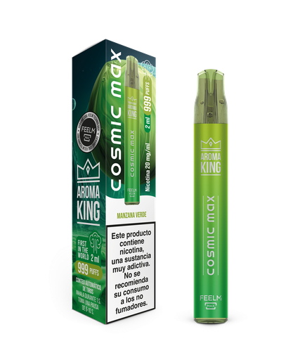 [AKCOSMC010] AKCosmic Max 999 Green Apple 20mg