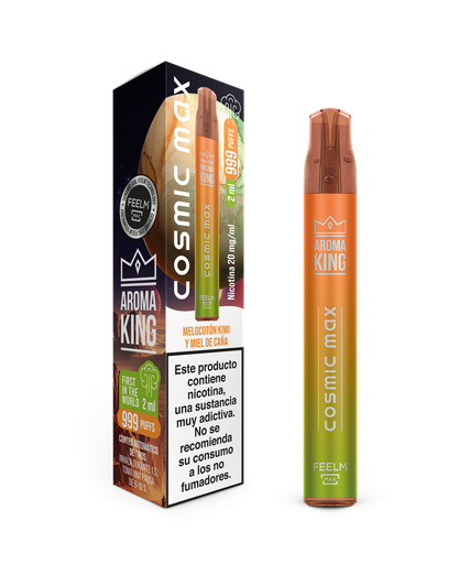 [AKCOSMC015] AKCosmic Max 999 Peach Kiwi Honeydew 20mg