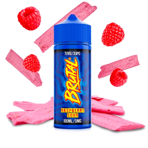 [99659213] Brutal By Just Juice Raspberry Sour 100ml