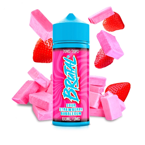 [99659214] Brutal By Just Juice Strawberry Bubblegum 100ml