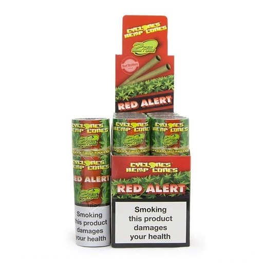 [CYC13635] Cyclones Hemp Cones Red Alert 2X Display
