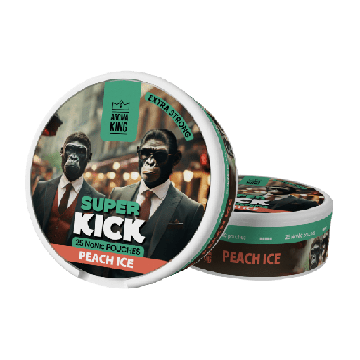 [KICK07] Double Kick Extra NoNicotine Peach Ice