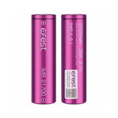 [99648361] Efest 21700 3700mah 35a Flat Top (Pack 2)