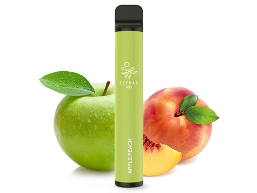[99657648] Elfbar Disposable Elf600 v1 Apple Peach 20mg