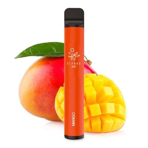 [99657654] Elfbar Disposable Elf600 v1 Mango 20mg