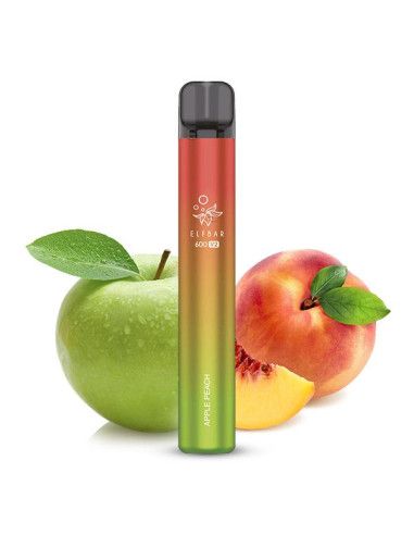 [v2apple] Elfbar Disposable Elf600 v2 Apple Peach