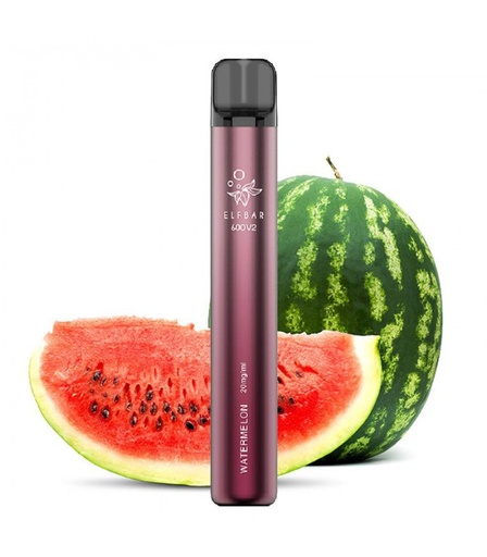 [6941976280123] Elfbar Disposable Elf600 v2 Watermelon 20mg