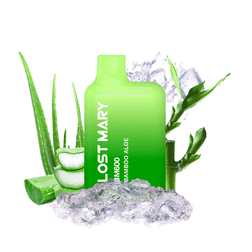 [6941976268718] Elfbar Disposable Lost Mary 600 Bamboo Aloe 20mg