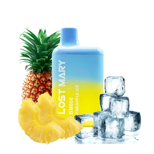 [6937643591500] Elfbar Disposable Lost Mary 600 Pineapple Ice 20mg