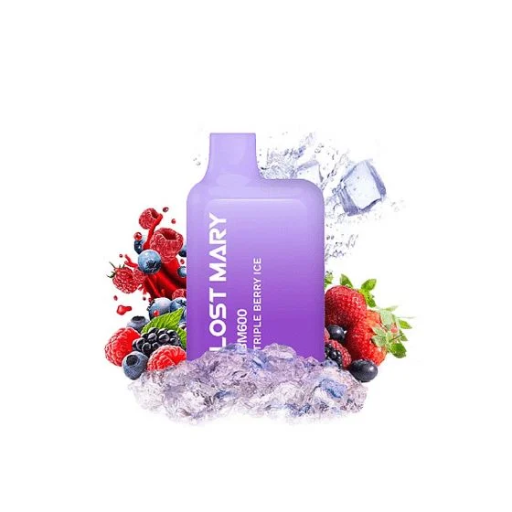 [6941976268794] Elfbar Disposable Lost Mary 600 Triple Berry Ice 20mg