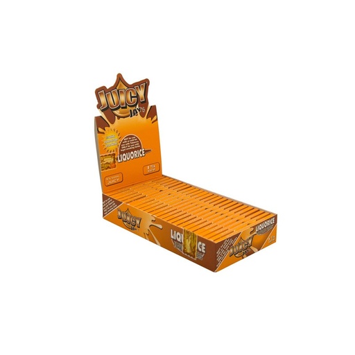 [JUI13059] Juicy Jays Rolling Paper 1 1/4 Liquorice Display