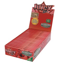 [JUI10770] Juicy Jays Rolling Paper 1 1/4 Raspberry Display