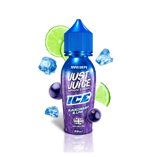 [99658151] Just Juice Blackcurrant Lime Ice 50ml