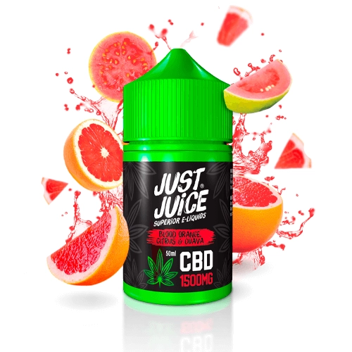 [99658487] Just Juice Cbd E Liquid Blood Orange Citrus Guava 2500mg 50ml