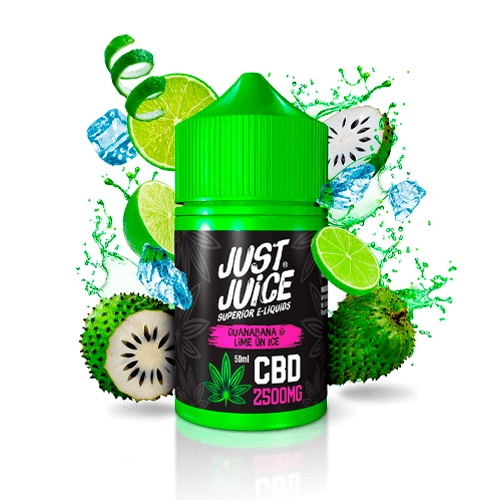 [99658482] Just Juice Cbd Liquid Guanabana Lime Ice 1500mg 50ml