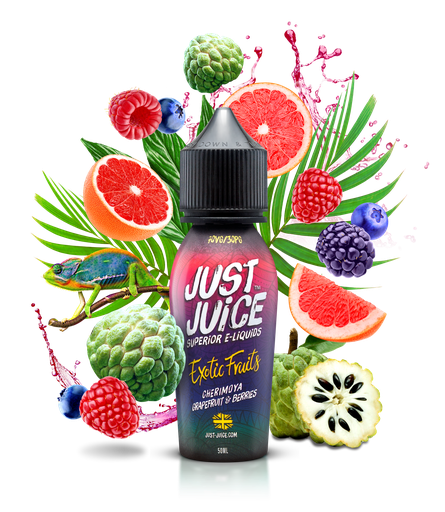 [99654009] Just Juice Exotic Fruits Cherimoya Grapefruit Y Berries 50ml