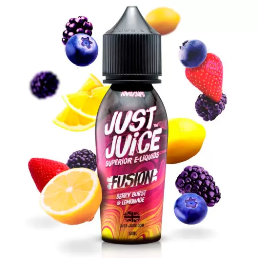 [99651610] Just Juice Fusion Berry Burst And Lemonade 50ml