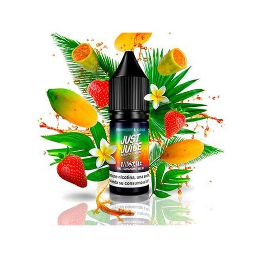 [99653288] Just Juice Nic Salt Strawberry Y Curuba 20mg 10ml