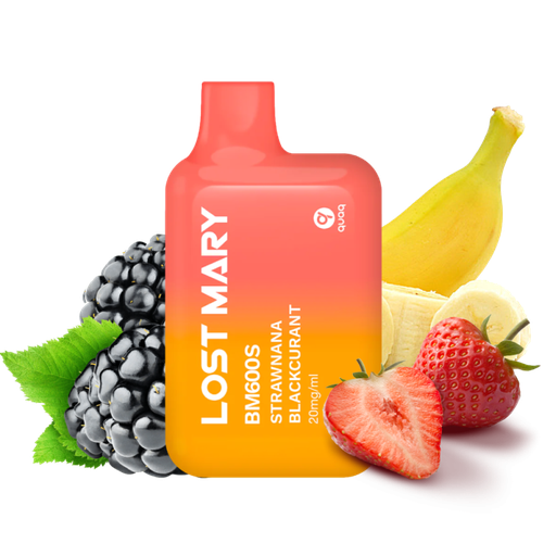 [BM0004] Lost Mary BM600S Strawnana Blackcurrant 20mg